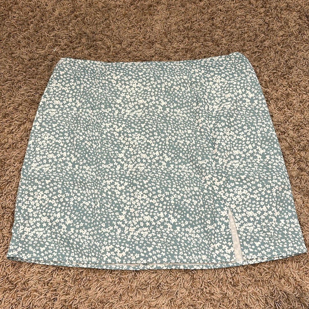Zip up skirt